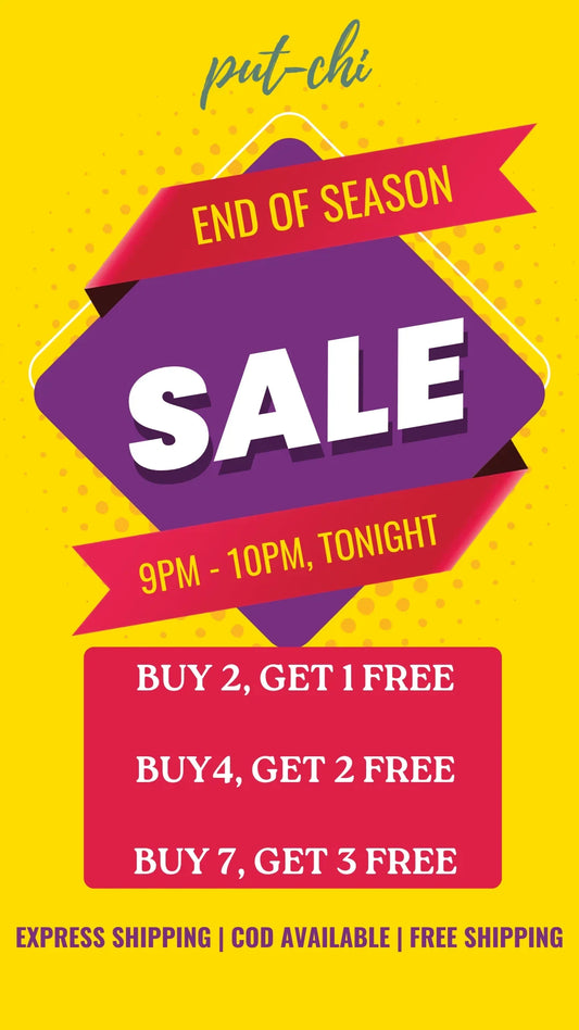 Putchi's Year-End Sale: Shop More, Save More! 🎉