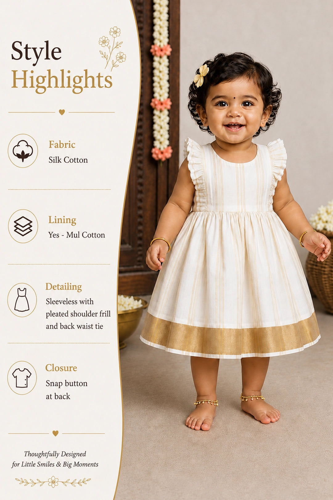 Auric Stripe Frock
