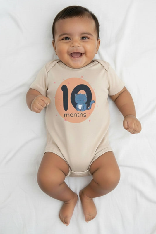 10 month Milestone Onesies