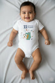 11 month Milestone Onesies