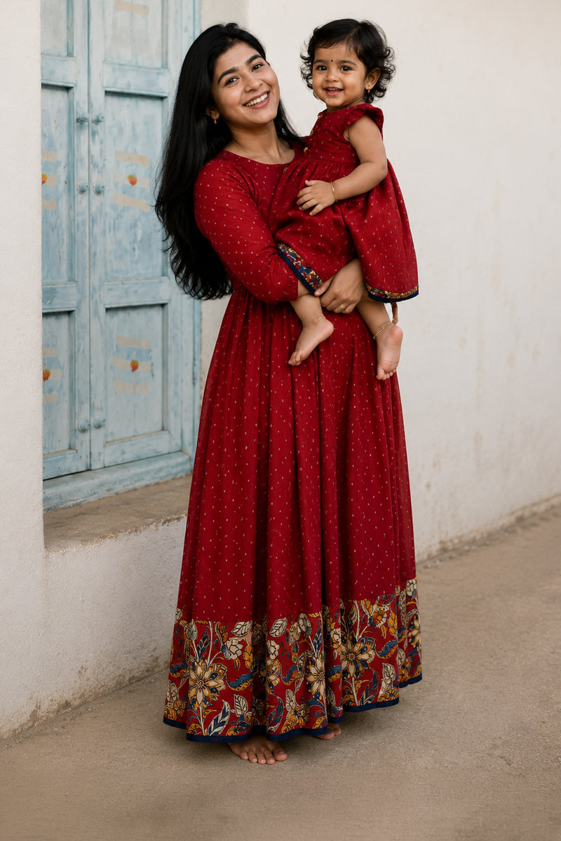 Aarini Mom & Daughter Twinning dress