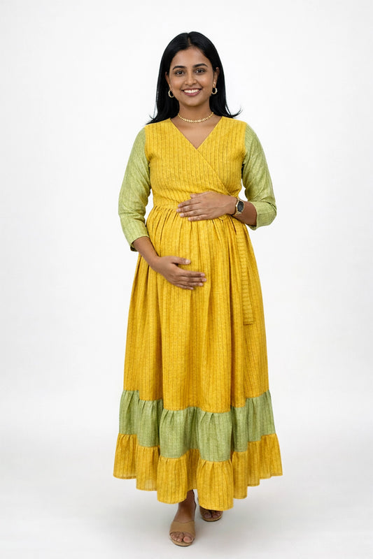 Marigold Bloom Feeding Dress