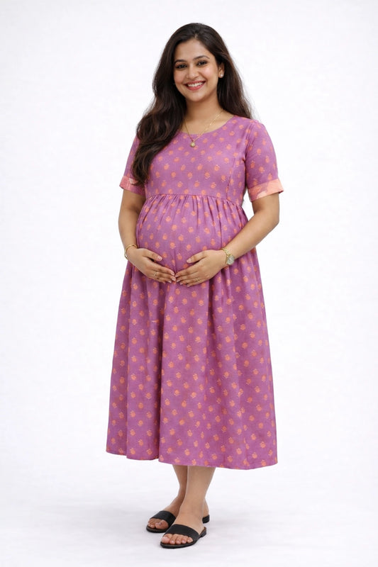 Gulnaar Floral Feeding Dress