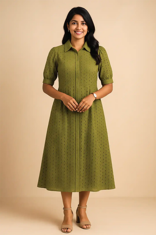 Fern Veil Feeding Dress