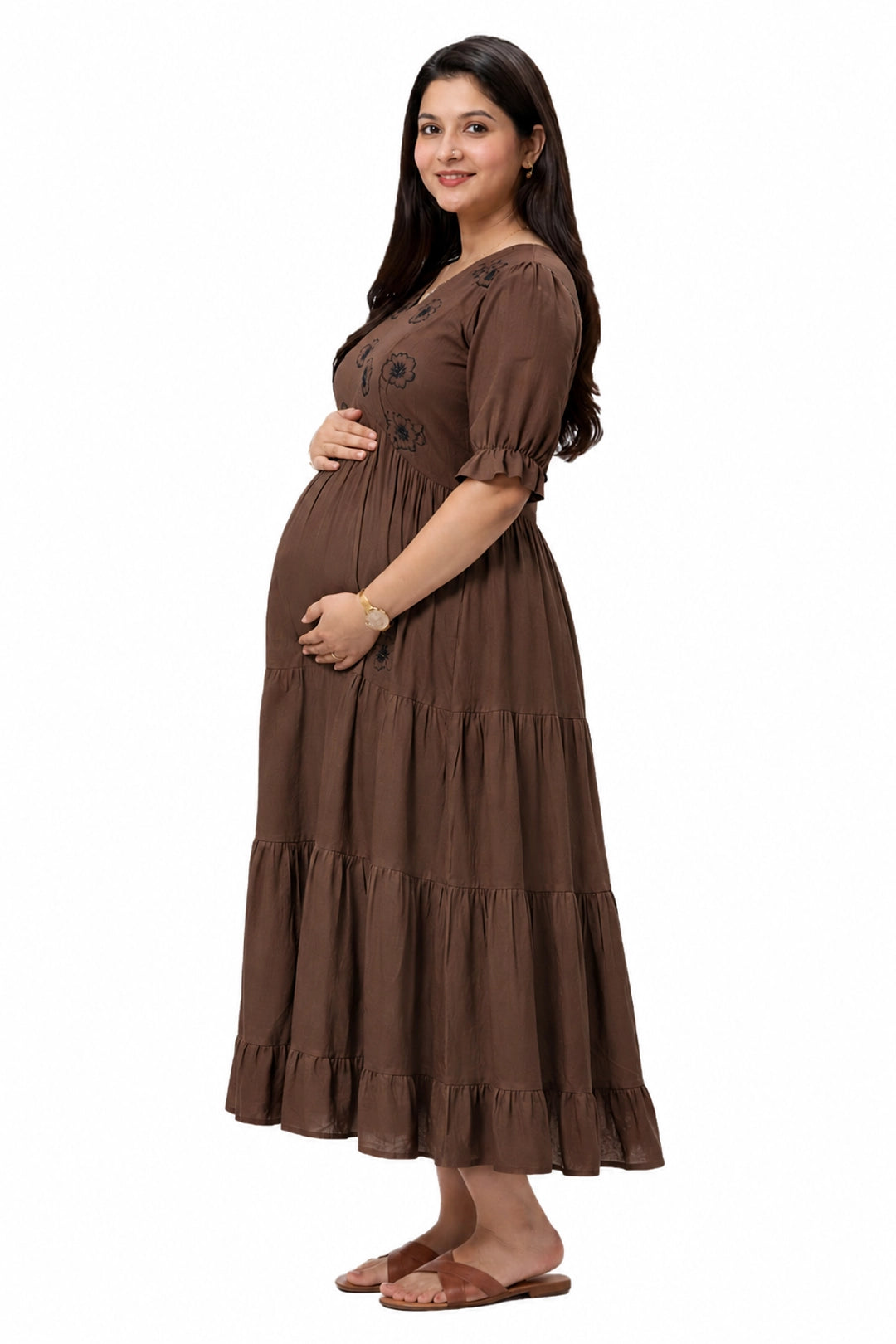 Hazel Bloom Feeding Dress