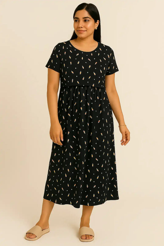 Slushy Bliss Zipless Feeding Gown