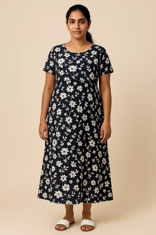 Botanic Bliss Zipless Feeding Gown