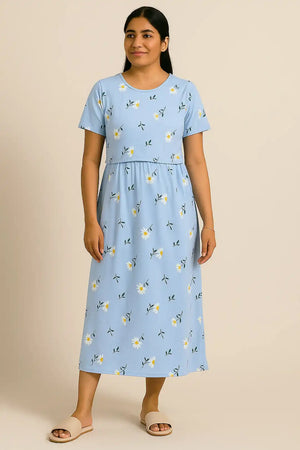 Daisy Dreams Zipless Feeding Gown