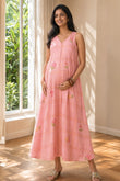 Rose Soleil Maternity Dress