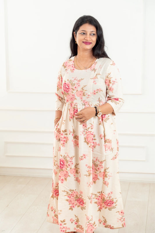 Regal Rose Feeding Dress