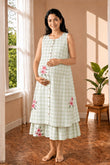 Melon Mist Maternity Dress