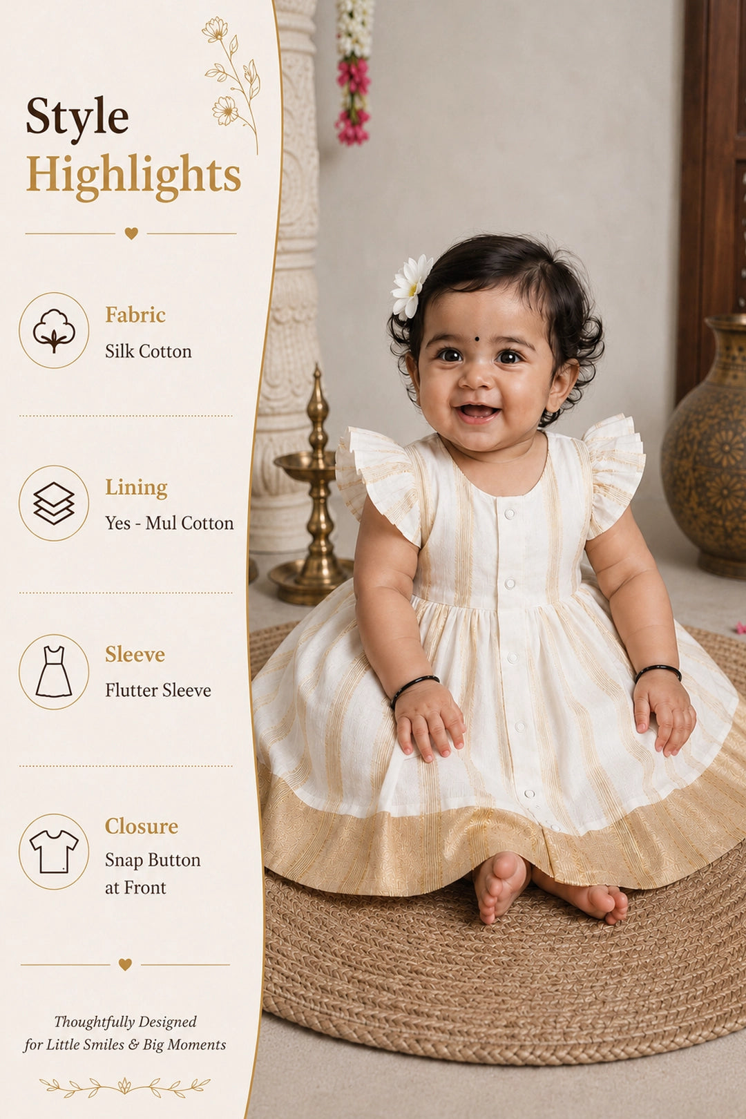 Vanya Goldline Frock