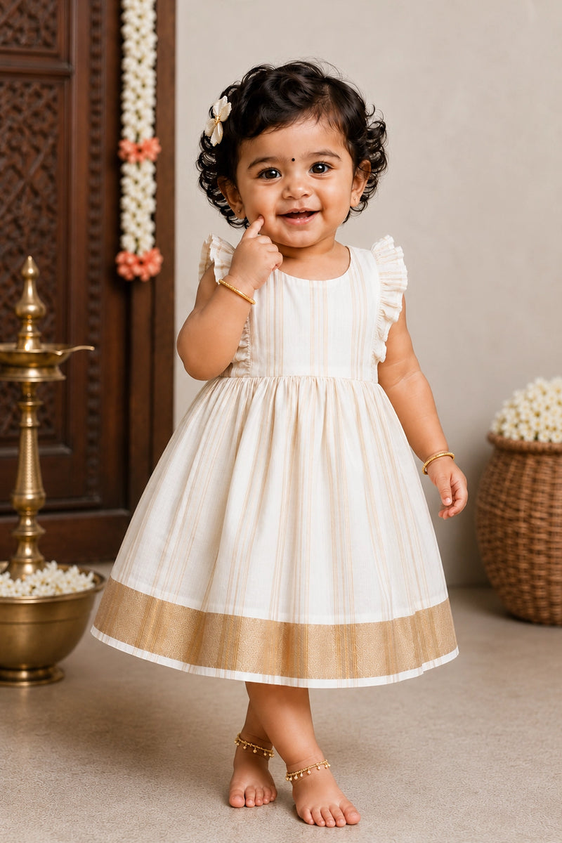 Auric Stripe Frock