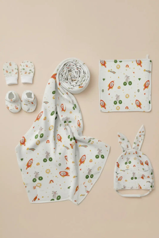 Snuggle & Sleep Comfort Kit - SPACE BUNNIES