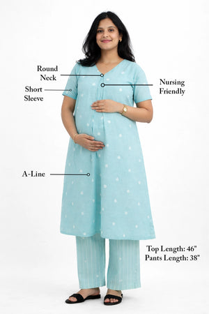 Aqua Amour Co-Ord Set