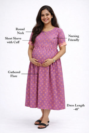 Gulnaar Floral Feeding Dress