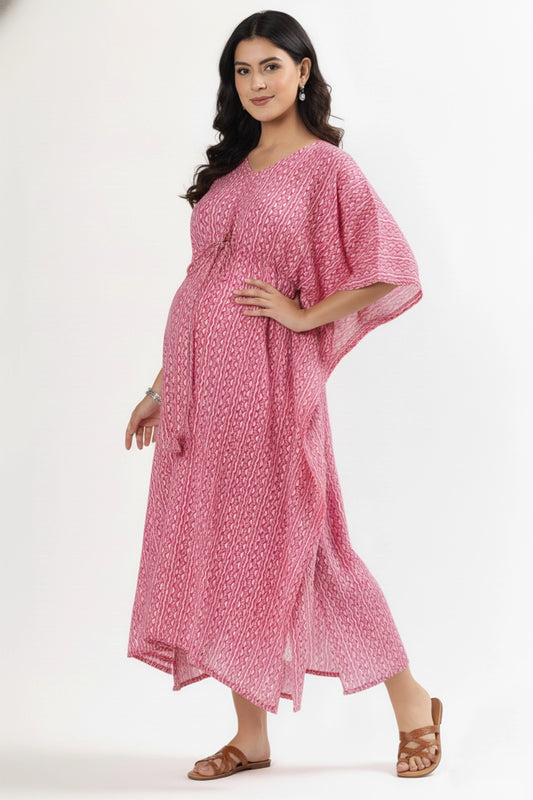 Pink Aura Feeding Kaftan