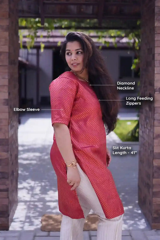 Gulnar Feeding Kurta