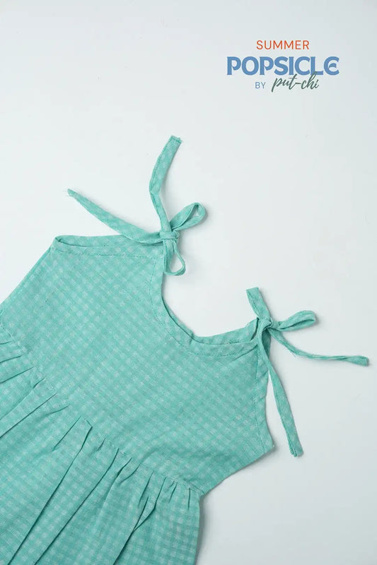 Aqua Mini Grace Romper