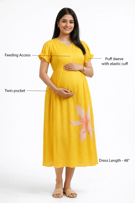 Sunshine Lily Feeding Dress