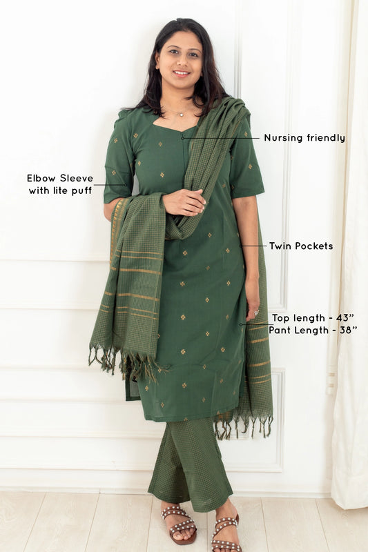 Emerald Lore Suit Set