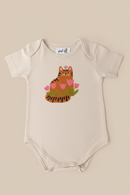 Kitty Bloom knitted Onesie