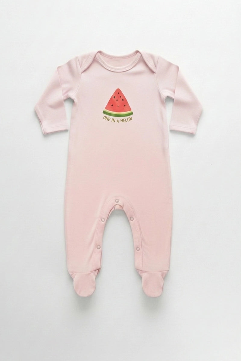 Little Slice Footed Romper