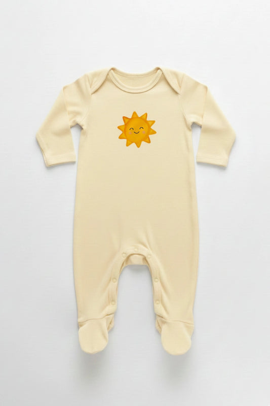 Warm Ray Footed Romper