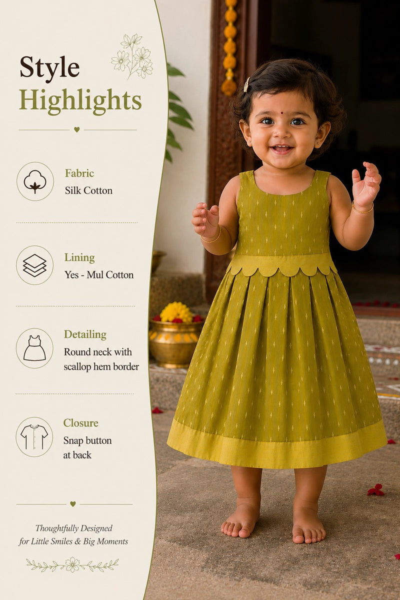 Aurelia Scallop Frock