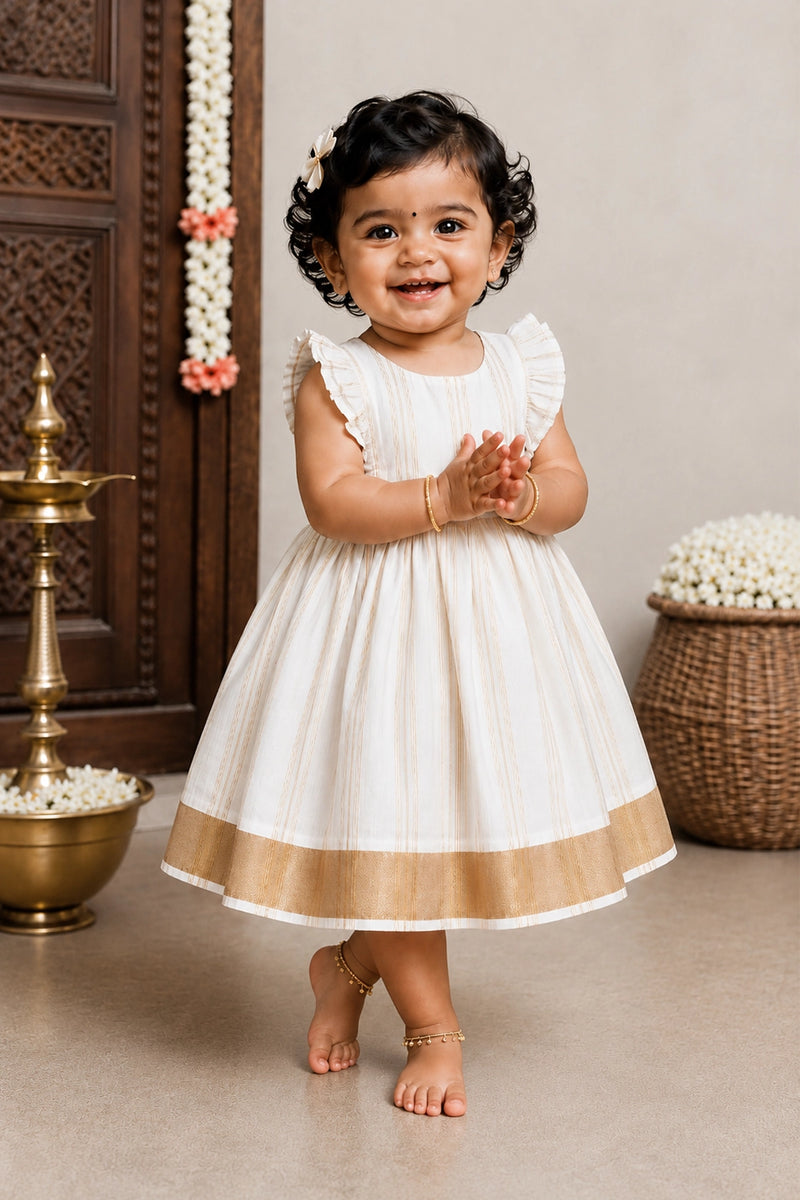 Auric Stripe Frock