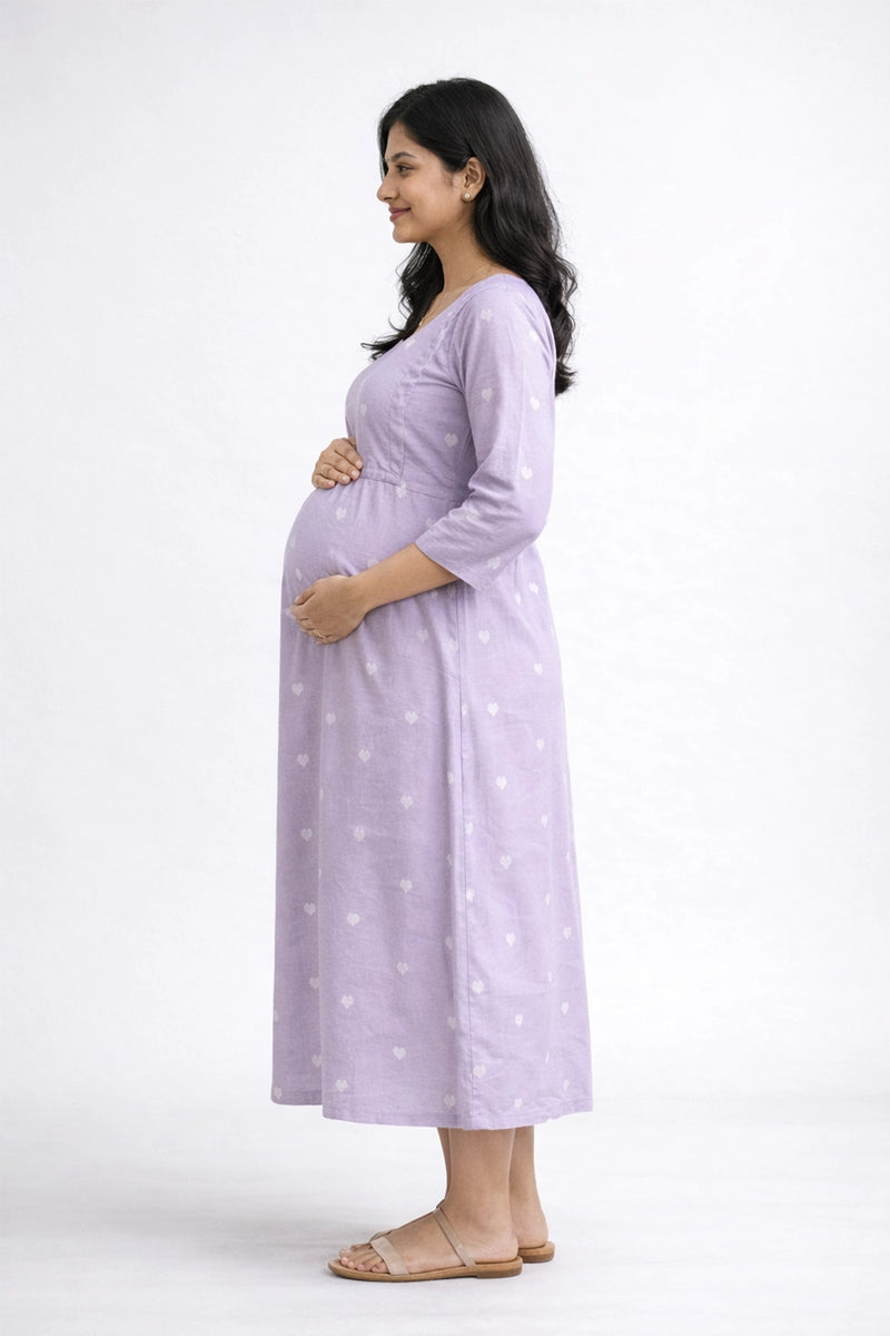 Lovely Lilac Feeding Dress