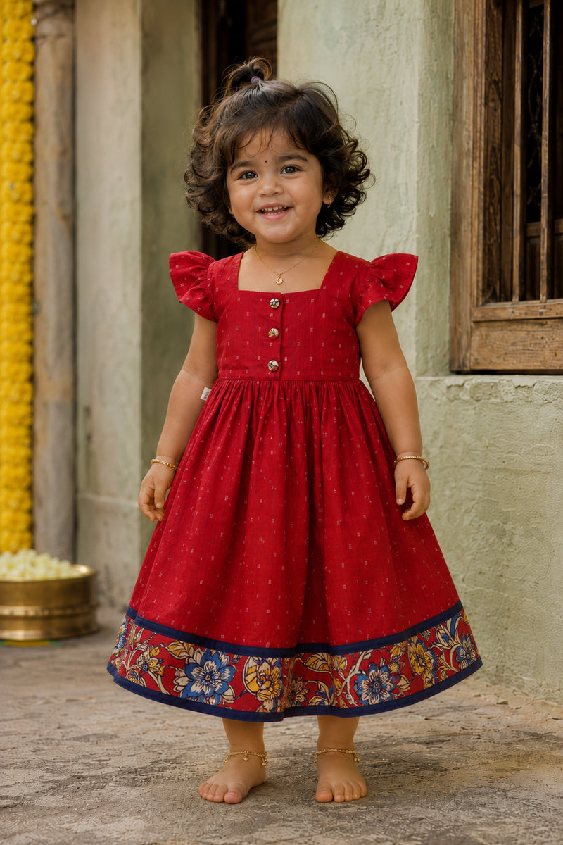 Inaya Festive Silk Frock