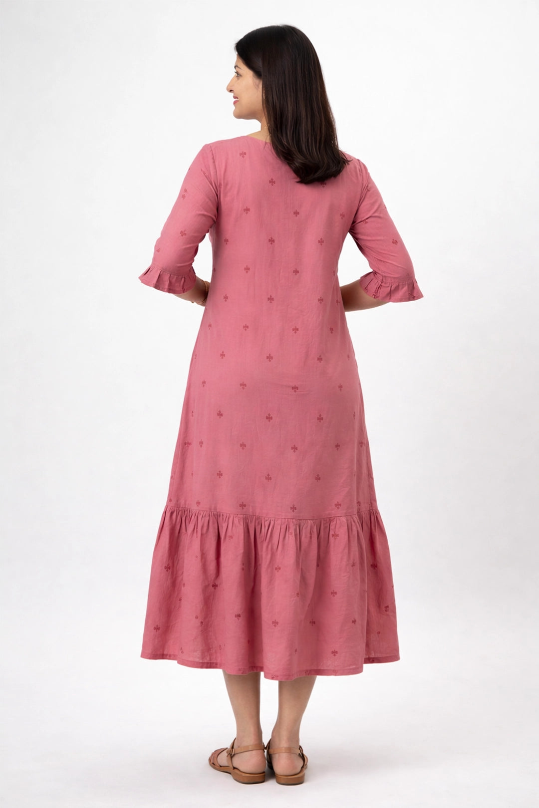 Muted Petal Feeding Dress