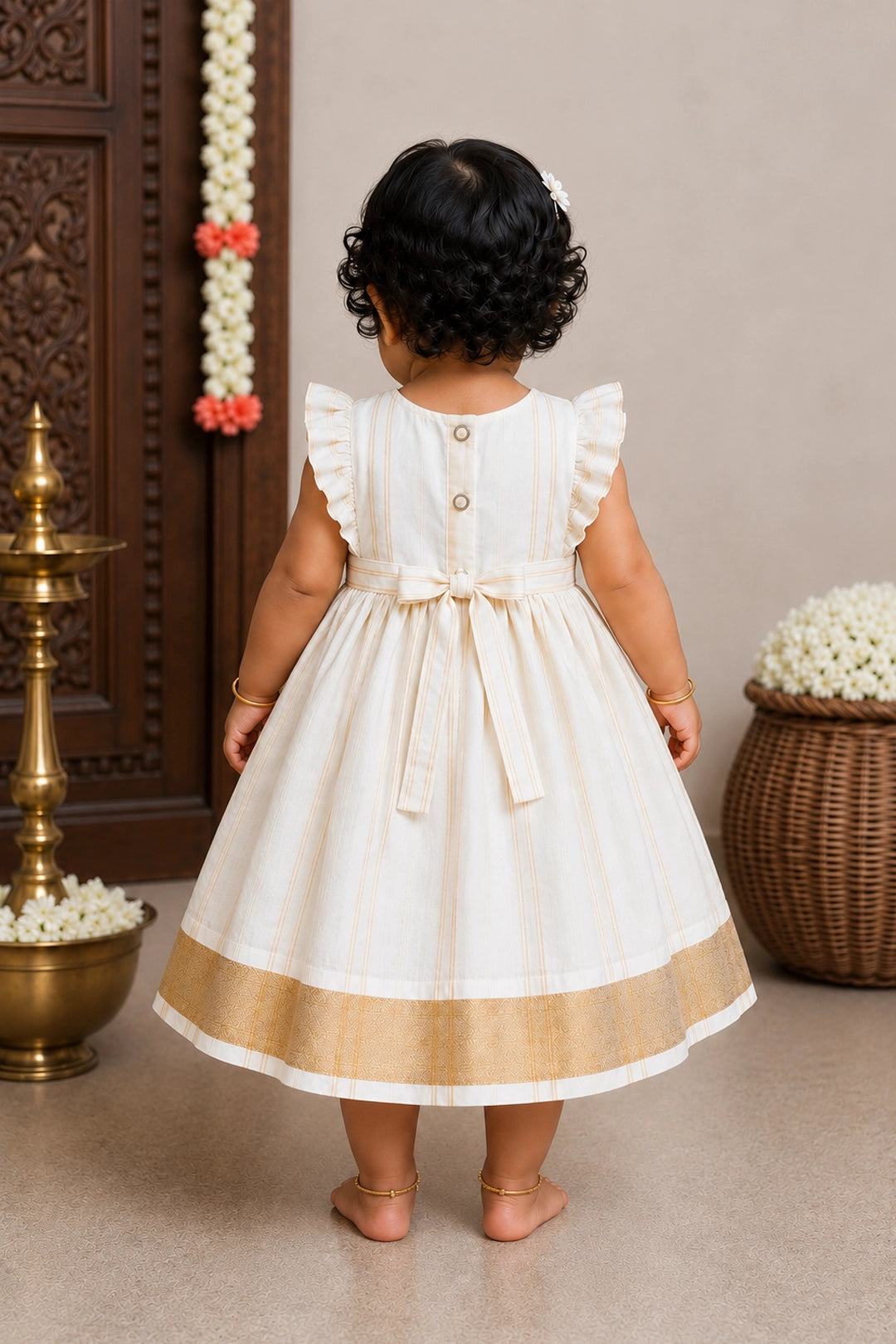 Auric Stripe Frock