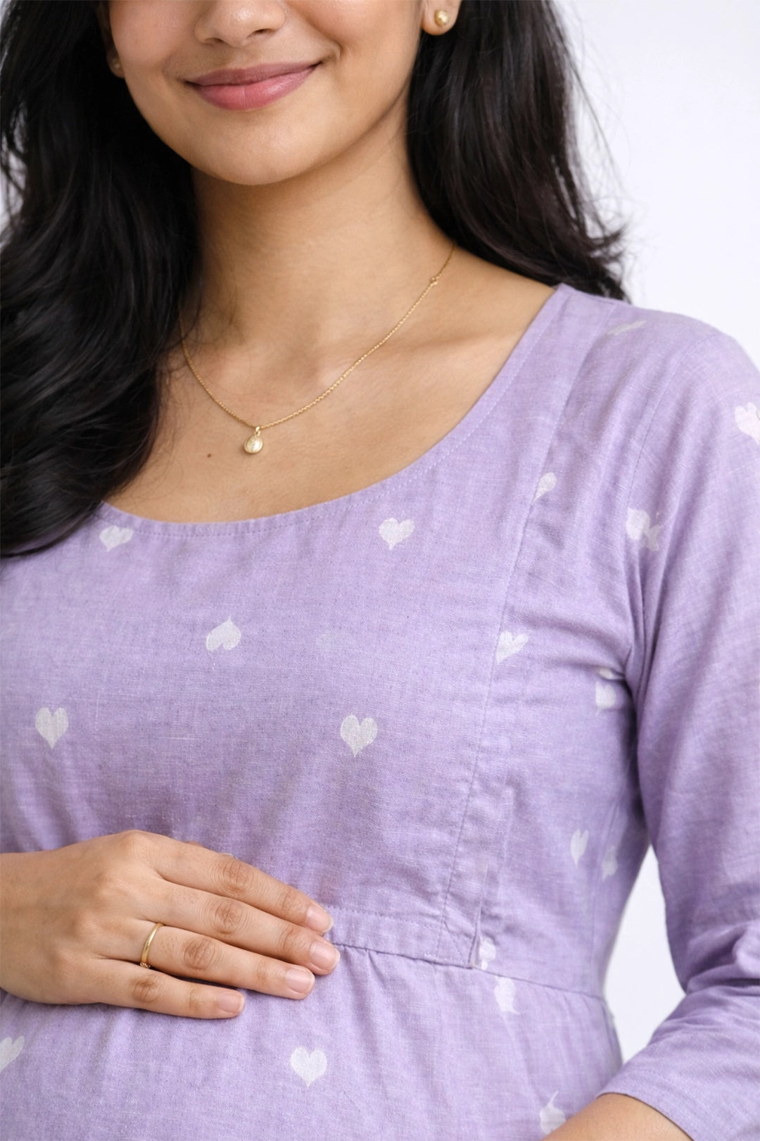 Lovely Lilac Feeding Dress