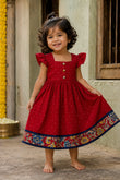 Inaya Festive Silk Frock