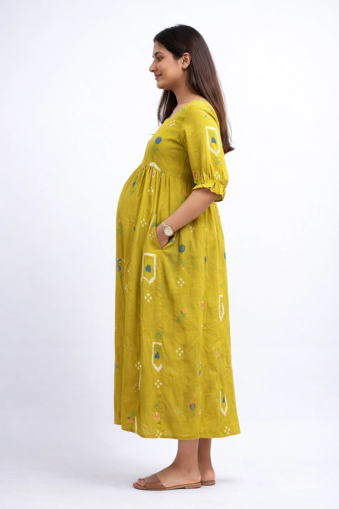Olive Grace Feeding Dress