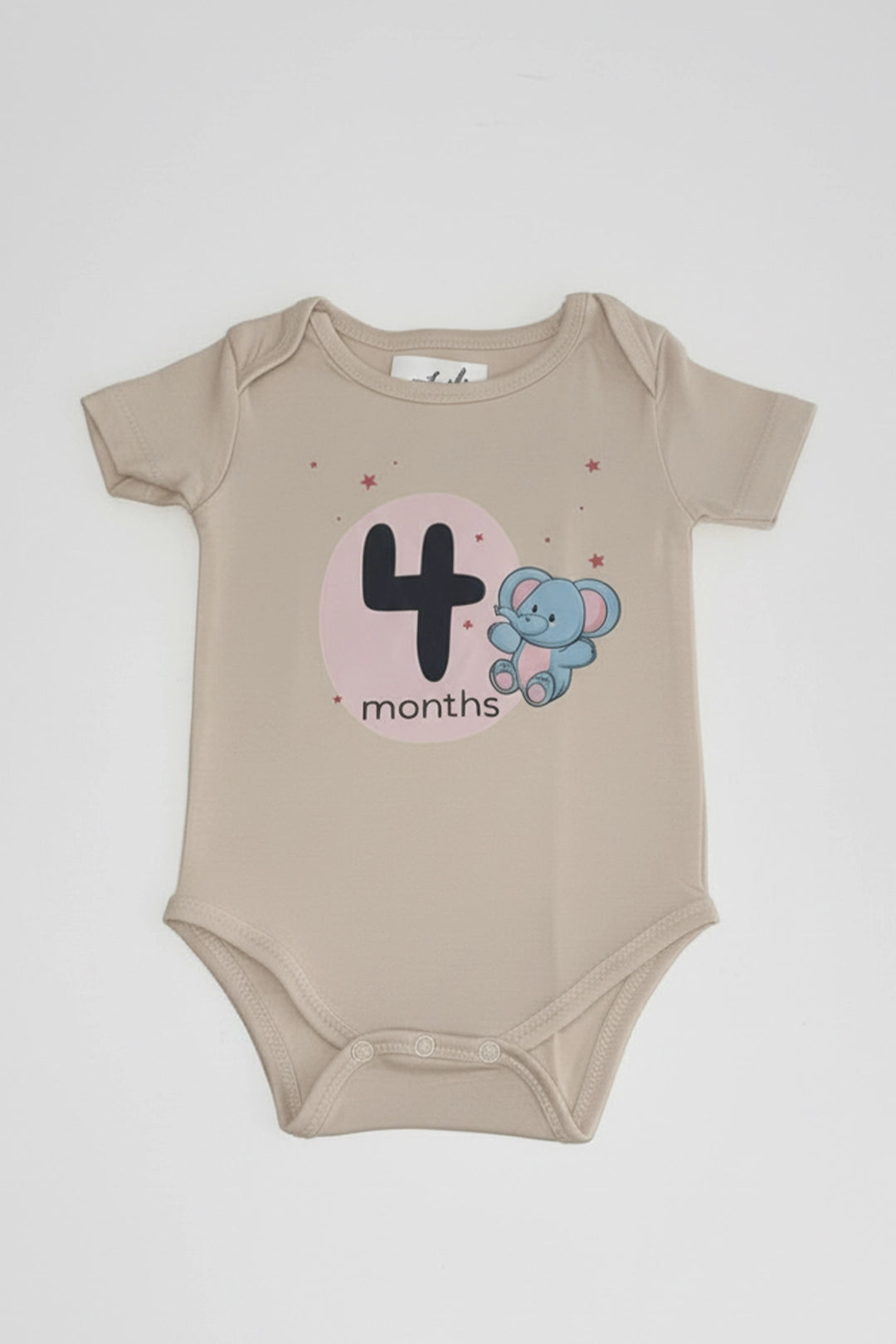 4 month Milestone Onesies