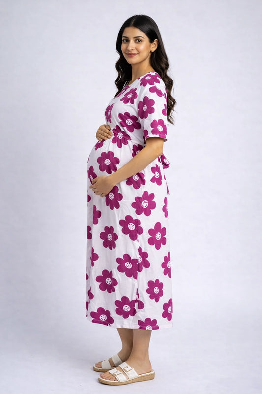 Blossom Bliss Zipless Feeding Gown