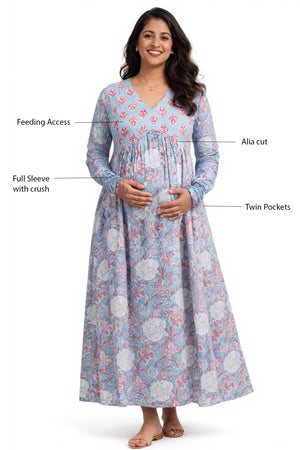 Soft Bloom Feeding Dress