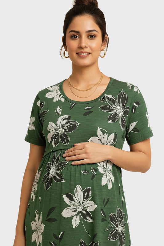 Garden Eclipse Zipless Feeding Gown