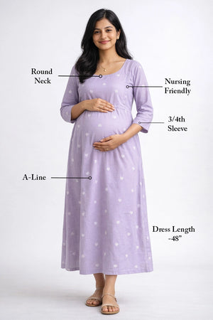Lovely Lilac Feeding Dress