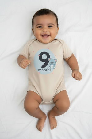 9 month Milestone Onesies