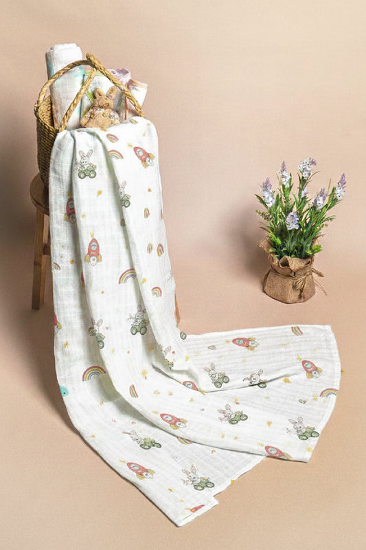 Space Bunnies Swaddle