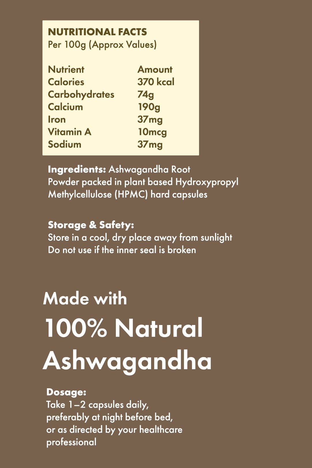Ashwagandha Capsules