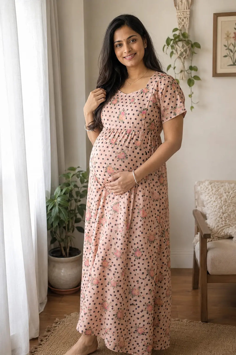 Petaline Grace Anarkali Feeding Dress