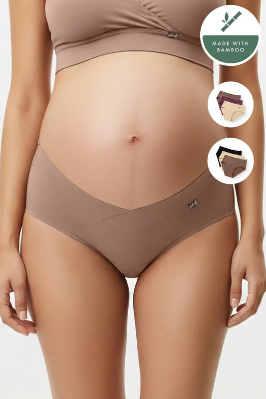 Comfort-Fit Bamboo Hipster Panty– Pack of 3 (Assorted)