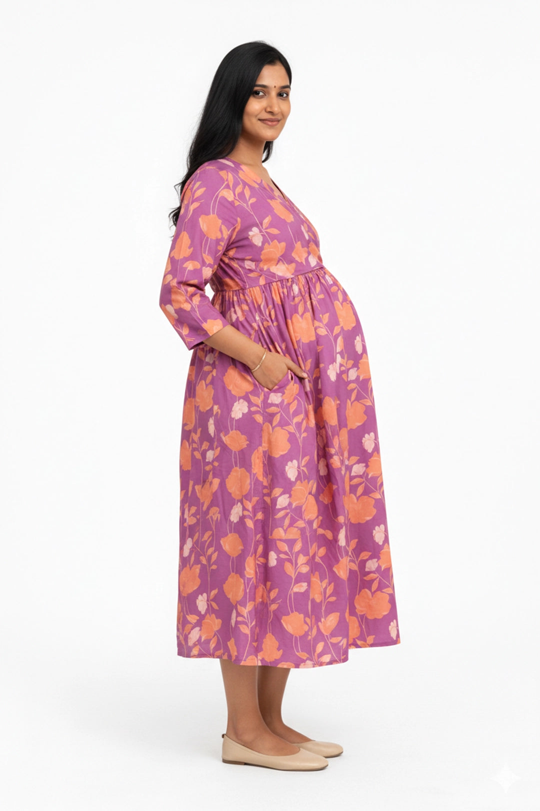 Jamuni Blossom Feeding Dress