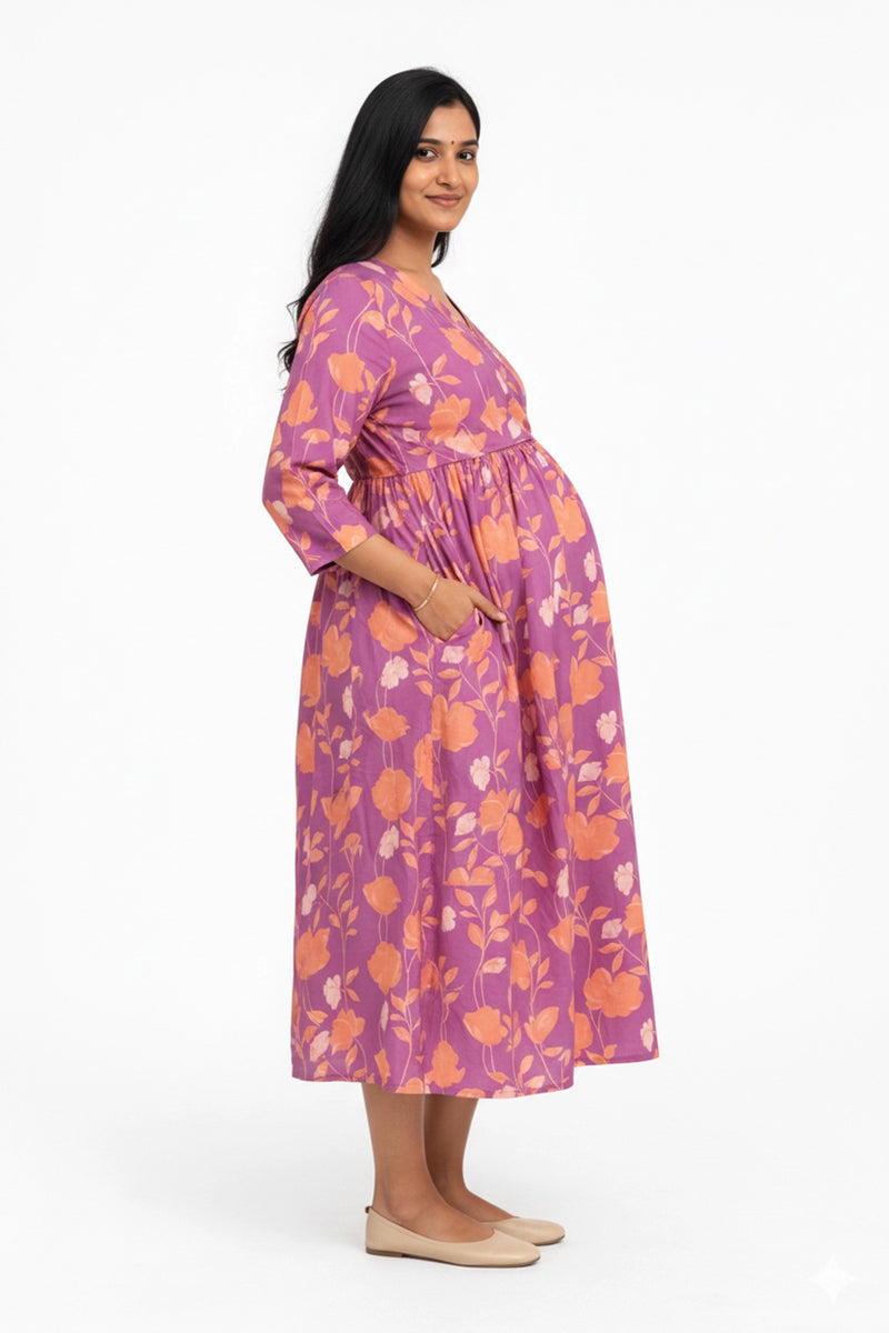 Jamuni Blossom Feeding Dress
