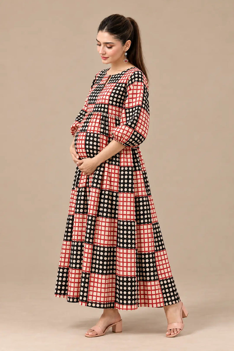 Kaira Maternity and Feeding Dress